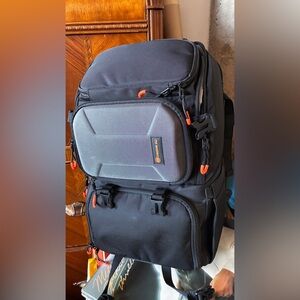 Black and Gray Backpack